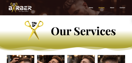 Screenshot 2026-02-14 at 07.49.49 💈 Barber Shop Website – Professional, Modern & Ready to Launch