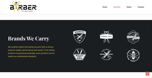 Screenshot 2026-02-14 at 07.50.04 💈 Barber Shop Website – Professional, Modern & Ready to Launch