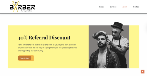 Screenshot 2026-02-14 at 07.50.43 💈 Barber Shop Website – Professional, Modern & Ready to Launch
