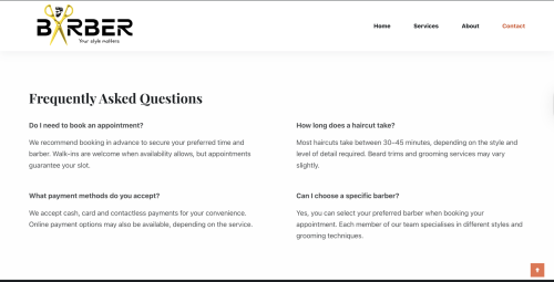 Screenshot 2026-02-14 at 07.51.25 💈 Barber Shop Website – Professional, Modern & Ready to Launch